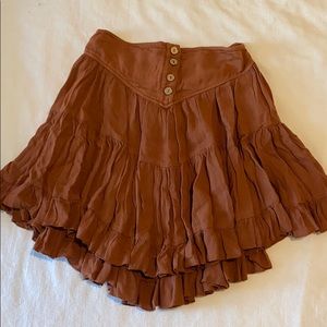 Ruffle skirt